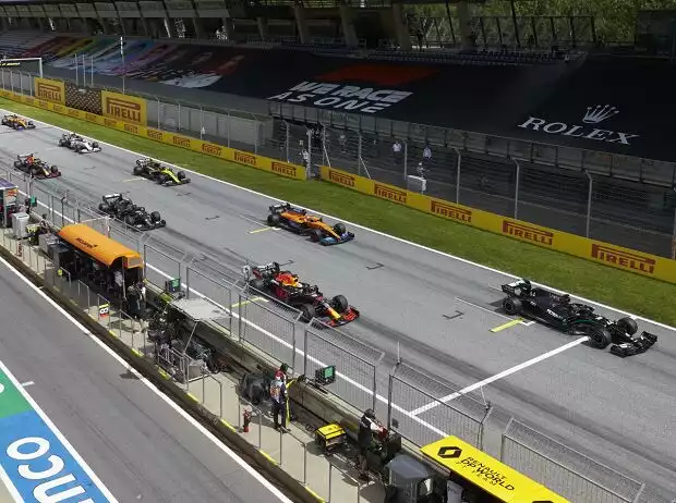 Lewis Hamilton, Max Verstappen, Carlos Sainz, Esteban Ocon, Alexander Albon, Pierre Gasly Titel-Bild zur News: Lewis Hamilton, Max Verstappen, Carlos Sainz, Esteban Ocon, Alexander Albon, Pierre Gasly