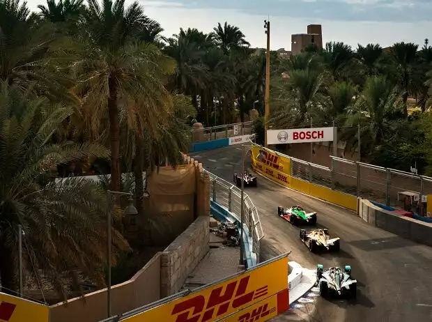 Sebastien Buemi, Lucas di Grassi, Antonio Felix da Costa, Mitch Evans Titel-Bild zur News: Sebastien Buemi, Lucas di Grassi, Antonio Felix da Costa, Mitch Evans