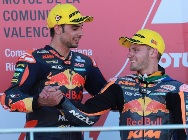 Miguel Oliveira, Brad Binder Miguel Oliveira, Brad Binder