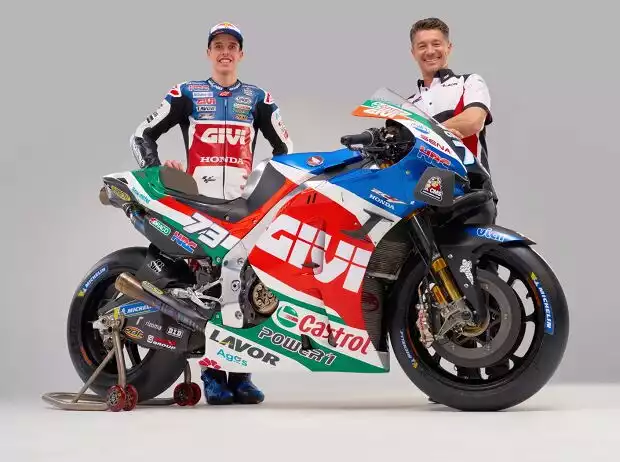 Alex Marquez, Lucio Cecchinello Titel-Bild zur News: Alex Marquez, Lucio Cecchinello
