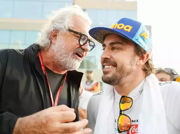 Fernando Alonso, Flavio Briatore Titel-Bild zur News: Fernando Alonso, Flavio Briatore