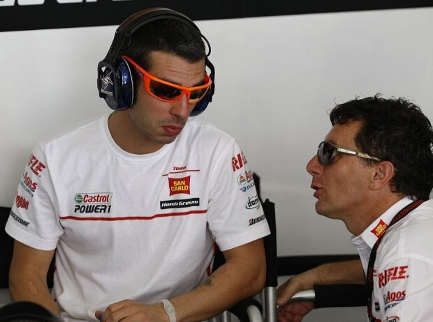 Marco Melandri; Fausto Gresini