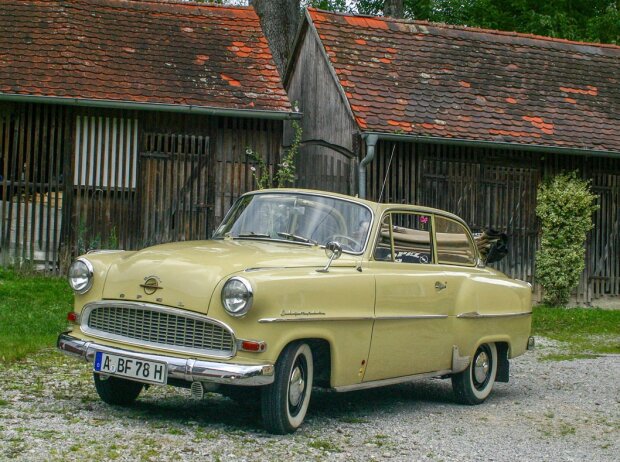 Titel-Bild zur News: 55 Jahre Opel Olympia Rekord C Cabriolet