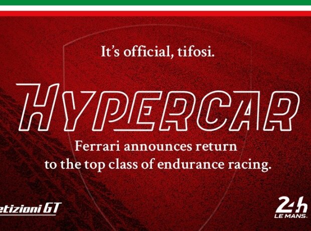 Titel-Bild zur News: Ferrari, Le-Mans-Hypercar