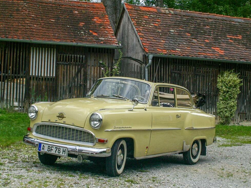 55 Jahre Opel Olympia Rekord C Cabriolet