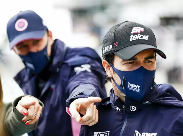 Titel-Bild zur News: Sergio Perez, Nico Hülkenberg