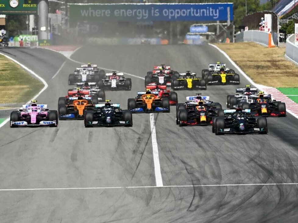 Lewis Hamilton, Valtteri Bottas, Max Verstappen, Lance Stroll, Sergio Perez