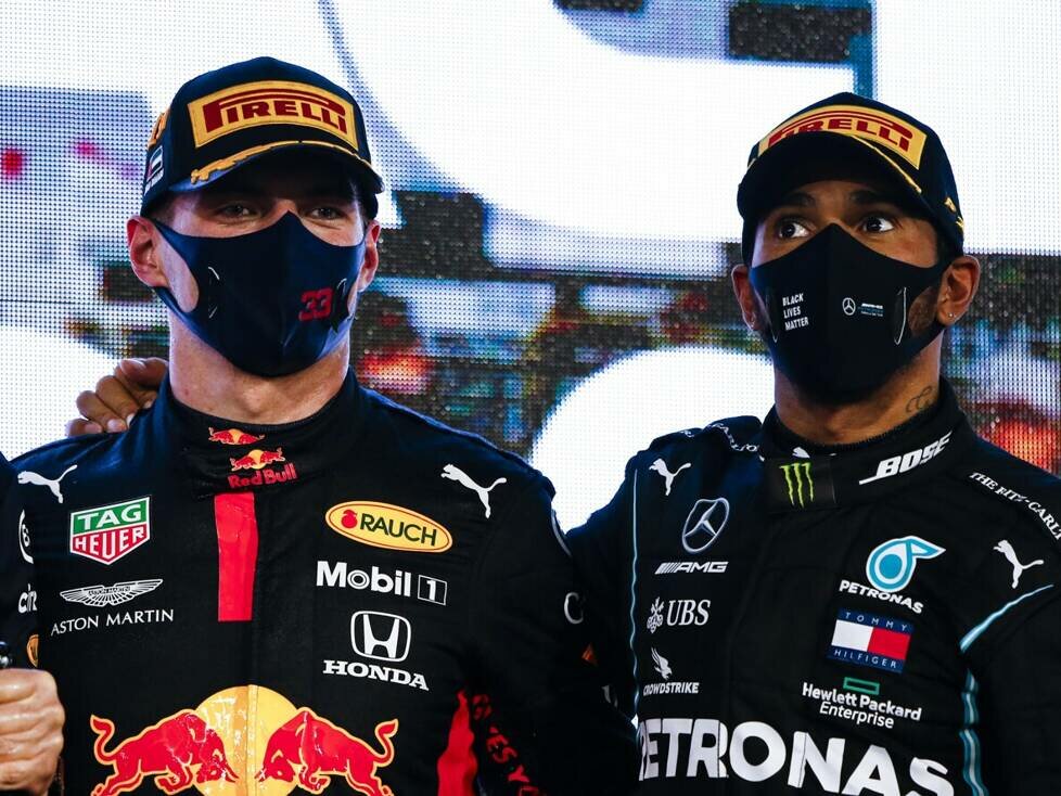 Max Verstappen, Lewis Hamilton