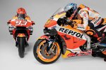 Marc Marquez und Pol Espargaro (Honda) 