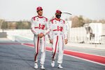 Kimi Räikkönen und Antonio Giovinazzi (Alfa Romeo)