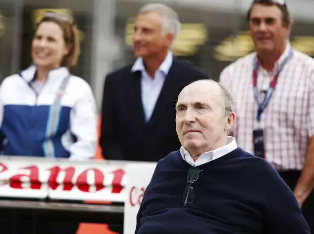 Frank Williams, Claire Williams, Riccardo Patrese, Nigel Mansell Titel-Bild zur News: Frank Williams, Claire Williams, Riccardo Patrese, Nigel Mansell