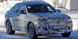 BMW X4 Facelift (2022) inklusive Interieur erwischt