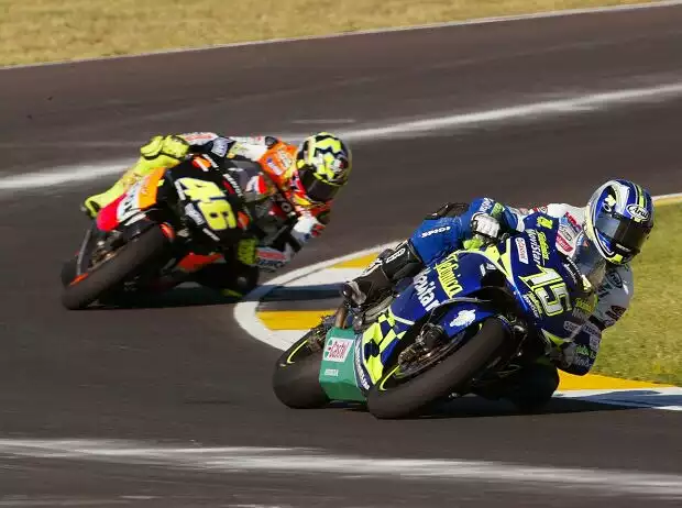 Sete Gibernau, Valentino Rossi Titel-Bild zur News: Sete Gibernau, Valentino Rossi