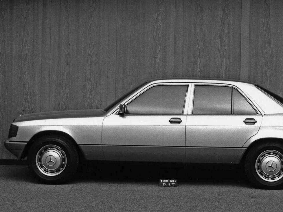 Mercedes 190: Designmodell vom November 1977