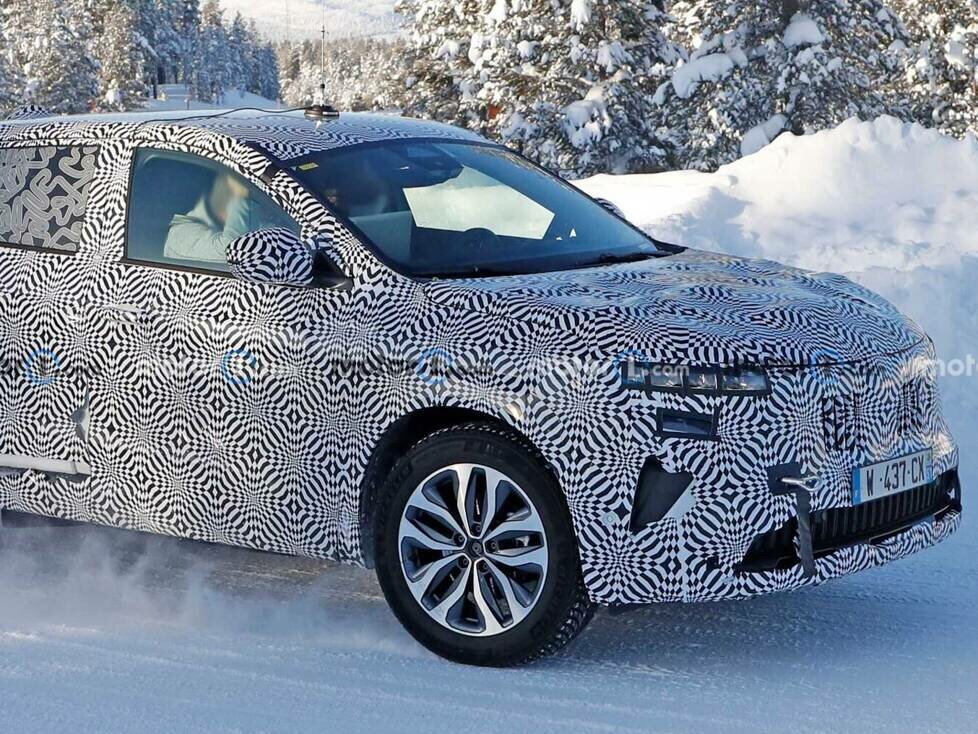 Renault Kadjar (2021) auf neuen Erlkönigbildern