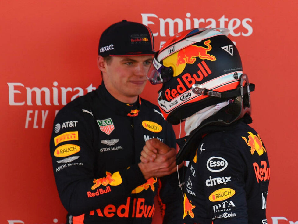 Pierre Gasly, Max Verstappen