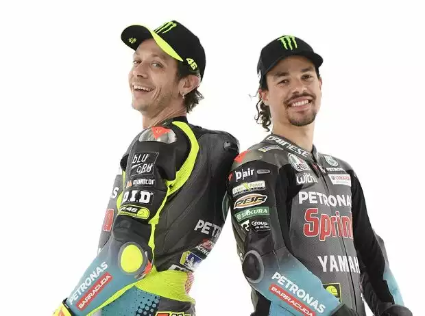 Titel-Bild zur News: Franco Morbidelli, Valentino Rossi