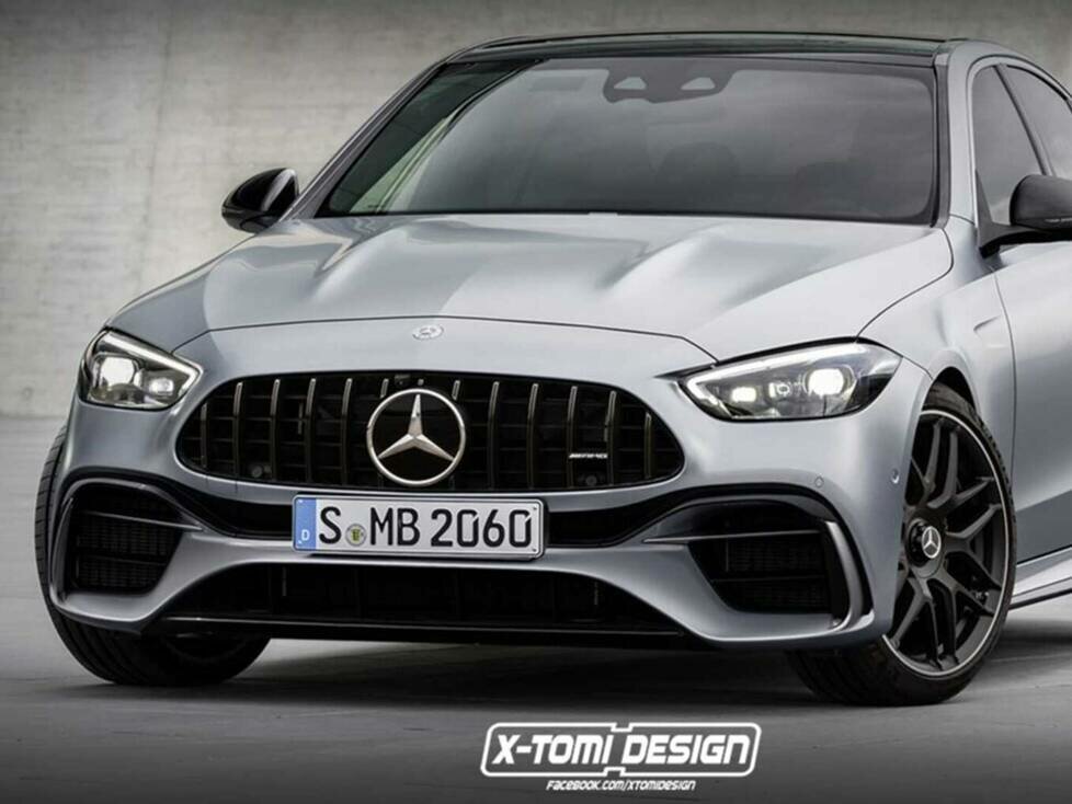 Mercedes-AMG C63 Rendering
