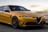 Bild zum Inhalt: Große Alfa Romeo Limousine: Rendering zeigt BMW 5er-Rivalen