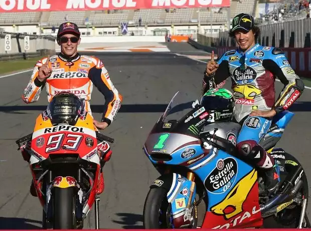 Titel-Bild zur News: Franco Morbidelli, Marc Marquez