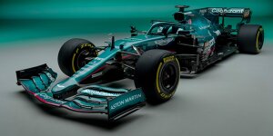 Launch Aston Martin AMR21: Mit diesem Auto will Vettel aufs Podium!