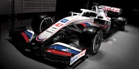 Bild zum Inhalt: Haas-Team präsentiert neuen Look: Mick Schumachers Auto ist ein Russe!