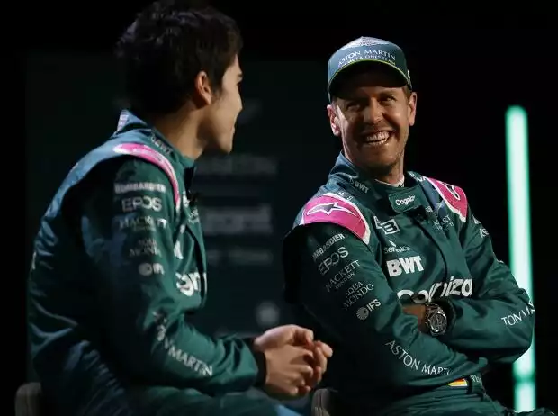 Lance Stroll, Sebastian Vettel Titel-Bild zur News: Lance Stroll, Sebastian Vettel