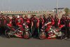 Bild zum Inhalt: MotoGP 2021: Aprilia zeigt neue Farben und bestätigt Lorenzo Savadori