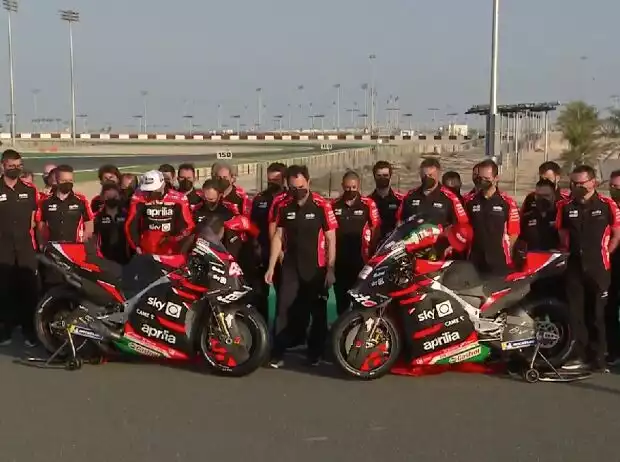 Aprilia RS-GP 2021 Titel-Bild zur News: Aprilia RS-GP 2021