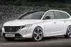 Bild zum Inhalt: Peugeot 308 SW (2021) nach ersten Erlkönigbildern im Rendering