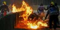 Bild zum Inhalt: Untersuchung von Grosjean-Unfall abgeschlossen: So kam es zum Feuer