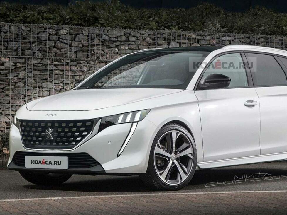 Peugeot 308 SW (2021) Renderings