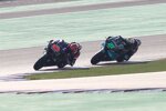 Fabio Quartararo (Yamaha) und Franco Morbidelli (Petronas) 