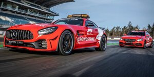 Safety- und Medical-Cars werden in der Formel-1-Saison 2021 rot und grün!