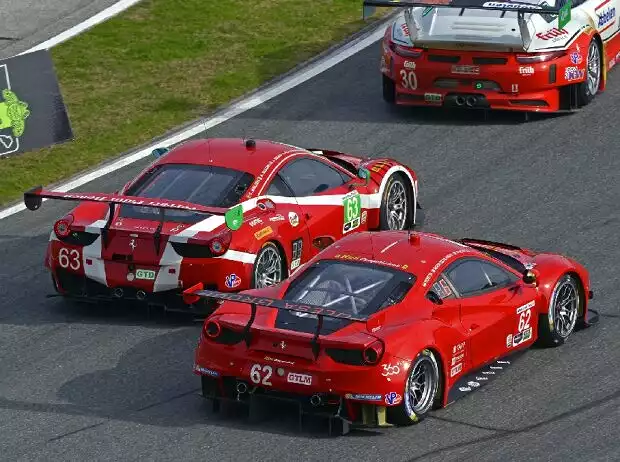 Ferrari 488 GTE, Ferrari 488 GT3 Titel-Bild zur News: Ferrari 488 GTE, Ferrari 488 GT3