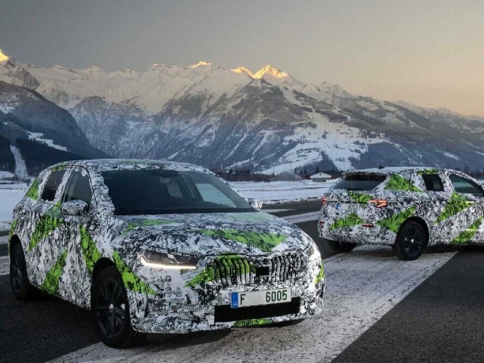 Skoda Fabia (2021) Covered Drive