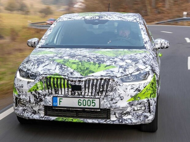 Skoda Fabia (2021) Covered Drive