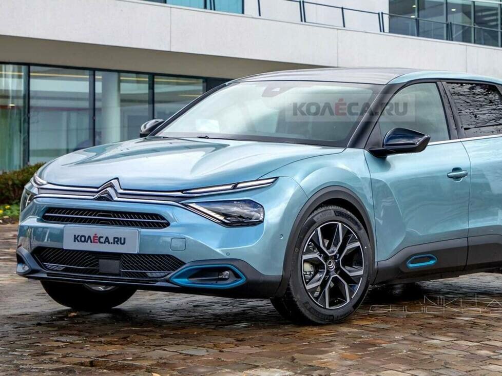 2022 Citroen C5 Rendering