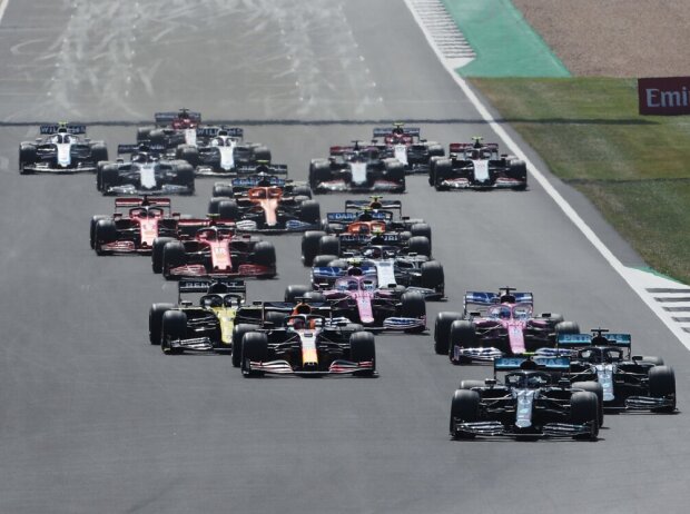 Titel-Bild zur News: Valtteri Bottas, Lewis Hamilton, Max Verstappen, Nico Hülkenberg, Daniel Ricciardo