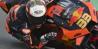 Bild zum Inhalt: Brad Binder mit vier Stürzen an drei Tagen: KTM beim Katar-Test mit Sorgen