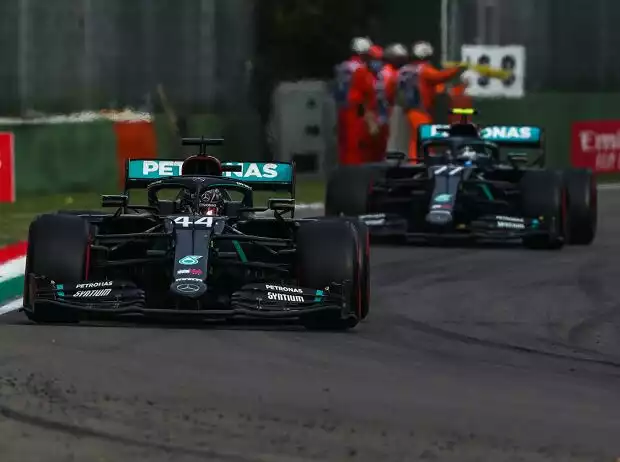 Lewis Hamilton, Valtteri Bottas Titel-Bild zur News: Lewis Hamilton, Valtteri Bottas