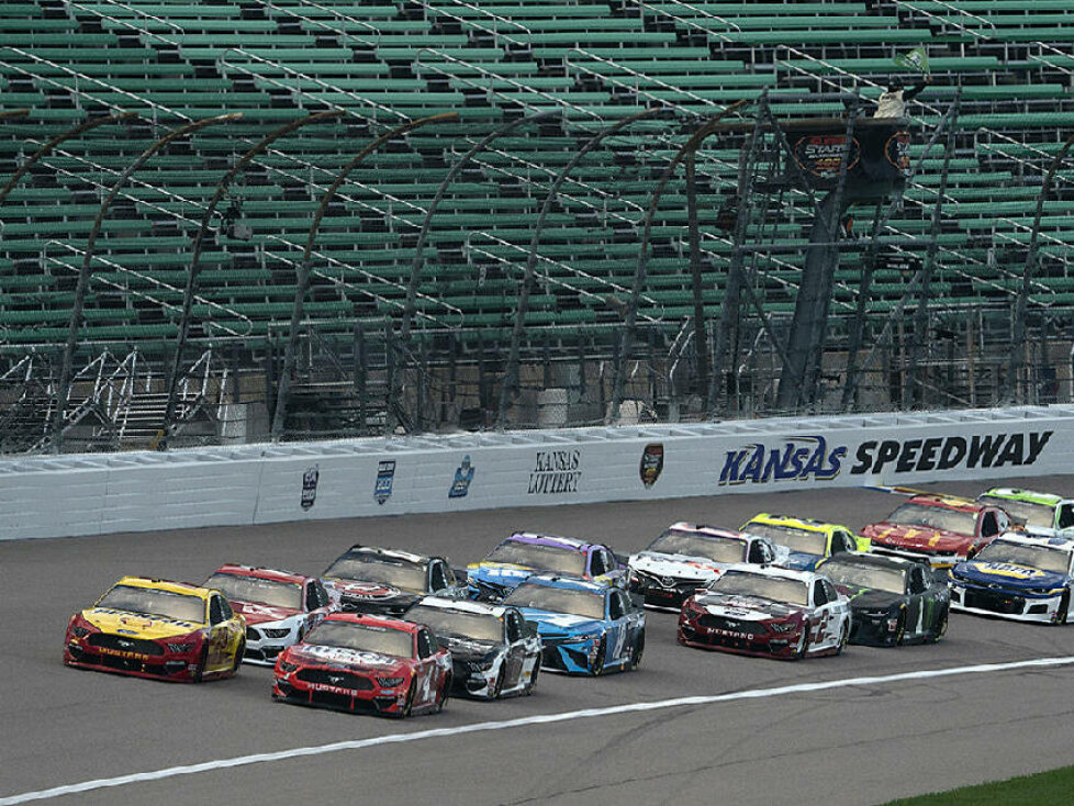 NASCAR auf dem Kansas Speedway