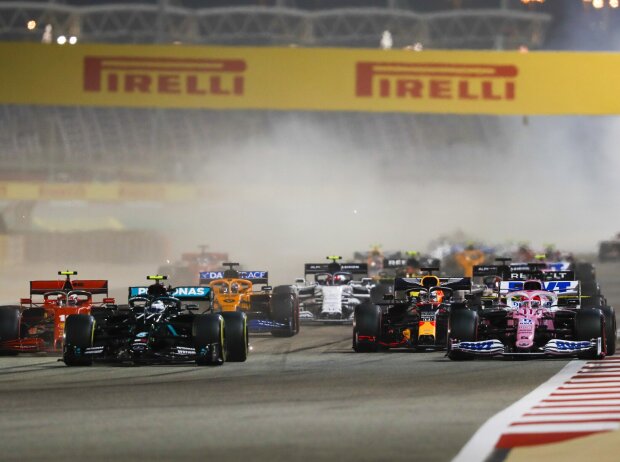 Valtteri Bottas, Sergio Perez, Charles Leclerc, Max Verstappen