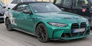 BMW M4 Cabriolet (2021) quasi ungetarnt erwischt