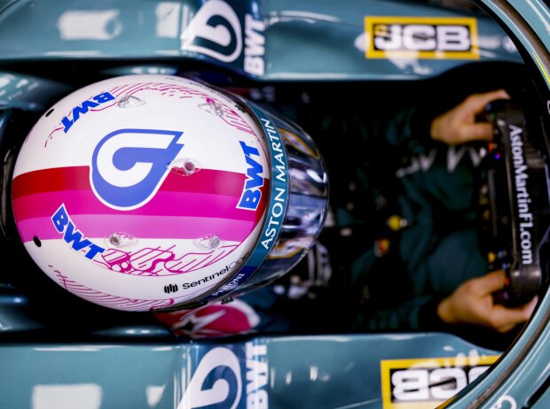 Titel-Bild zur News: Sebastian Vettels BWT-Helm