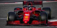 Bild zum Inhalt: Trotz Qualifying-Runs: Ferrari bei Tests mit Rückstand