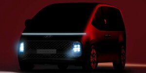 Hyundai Staria (2021) auf ersten Teaserbildern