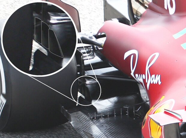 Titel-Bild zur News: Ferrari SF21, Diffusor