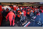 Die Box des Ducati-Werksteams