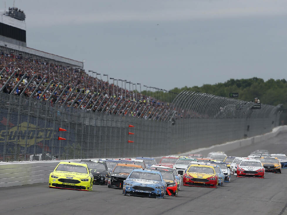 Start zum Pocono 400 2018 auf dem Pocono Raceway